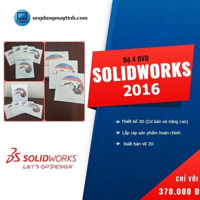 Product Tự học SOLIDWORKS 2016 (Bộ 4 DVD)