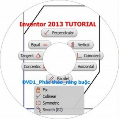 Product Bộ 3DVD thiết kế Autodesk Inventor 2013