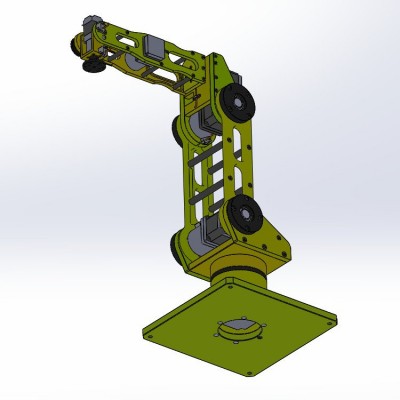File 3D_ CÁNH TAY ROBOT 6 BẬC